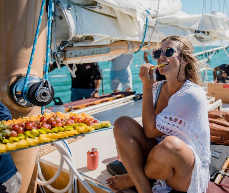 Stock Island Wind & Wine Sunset Sail aboard classic Schooner - What the $133 price means