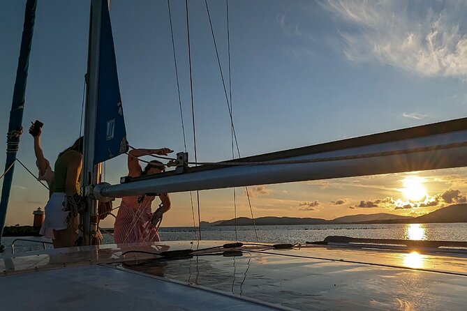Sunset and Aperitif on a Sailing Boat in Alghero - Aperitivo, local wine, and music on deck