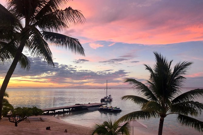 Sunset Cruise : Moorea Sailing on a Catamaran named Taboo - Sailing inside and outside the barrier reef