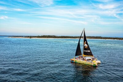 Sunset Dolphin Sail Aboard the Privateer Catamaran