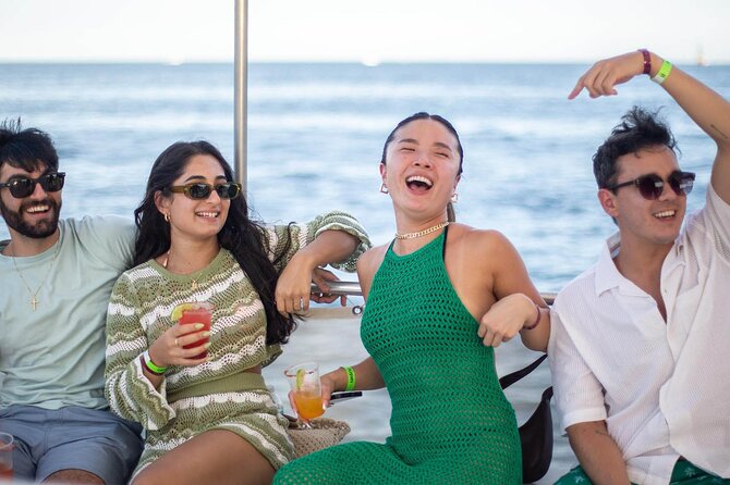 Sunset Sail Party Cruise on the Pez Gato - Medano Beach and the floating party