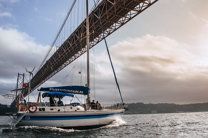 Sunset Sailboat Tejo River Tour 2h - Setting out toward Belém Tower