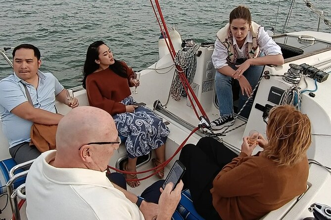 Sunset sailing boat trip in Lisbon with snacks - Belém brings the biggest concentration of sights