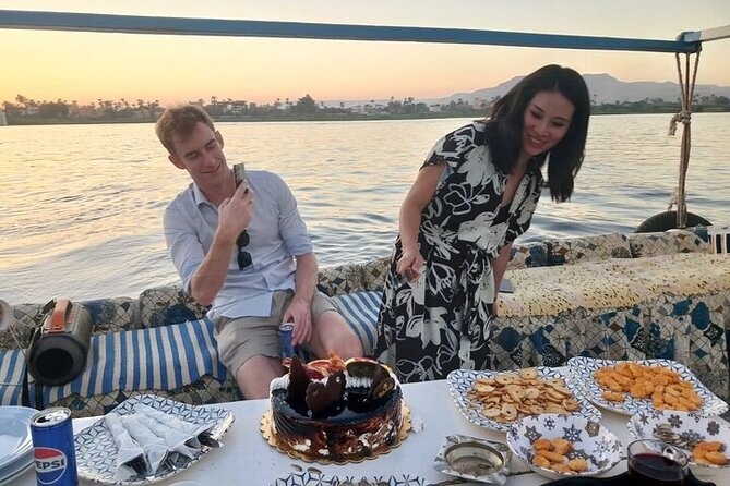 Sunset sailing by Felucca in Luxor -2 Hours (Private) - A traditional felucca and open views of Luxor