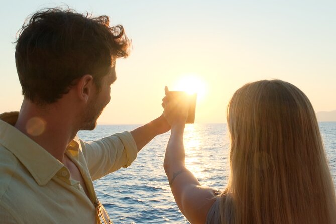Sunset Sailing Catamaran with BBQ along the Coasts of Mallorca - Meeting the catamaran in S’Arenal