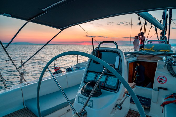 Sunset Sailing Cruise Halkidiki (3 hours) - Leaving Kanistro at 6:30 pm