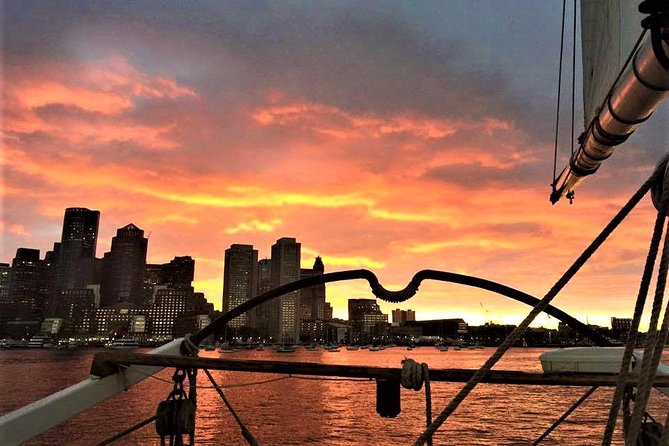 Sunset Sailing Cruise on a Tall Ship in Boston Harbor - Leaving Fan Pier Marina for a two-hour sail