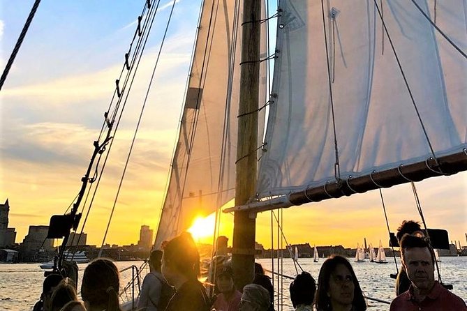 Sunset Sailing Cruise on a Tall Ship in Boston Harbor - A tall ship, not a narrated city tour