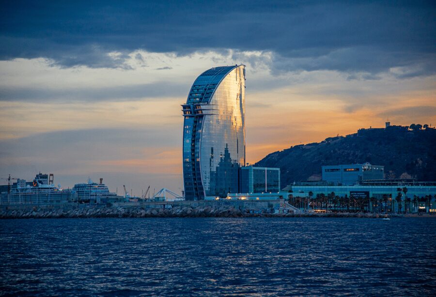 Sunset Sailing Experience in Barcelona - The Swim Stop and Water Activities