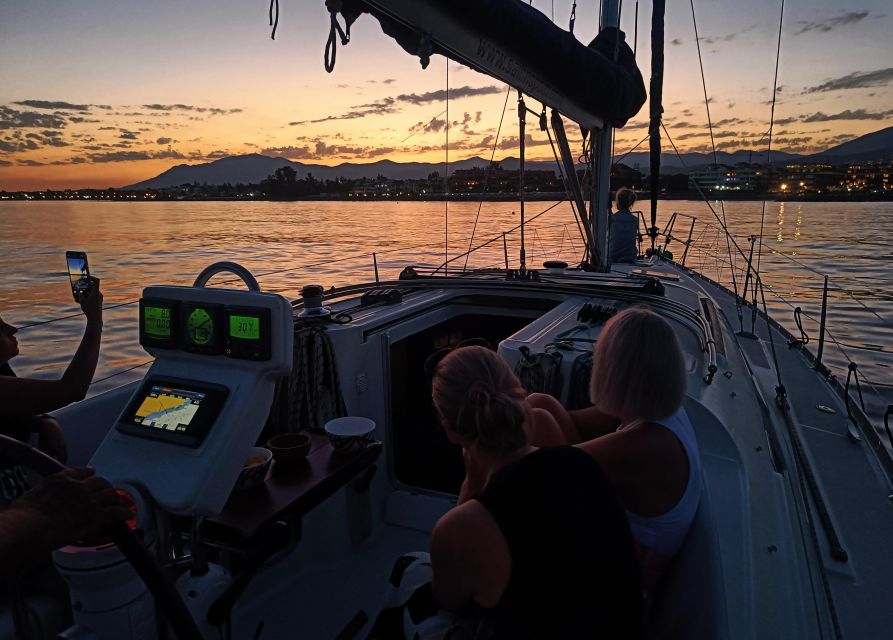 Sunset Sailing in Private Sailboat Puerto Banus Marbella - What the crew adds to the experience