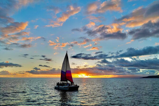 Sunset Sailing on a Floating Tiki Bar Charming Hawaiian Catamaran - Key points to know before booking
