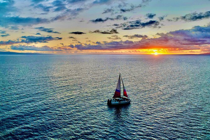 Sunset Sailing on a Floating Tiki Bar Charming Hawaiian Catamaran - Whales from December through April