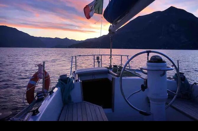 Sunset sailing on lake Como with Private Skipper - Weather, route changes, and the cancellation rules