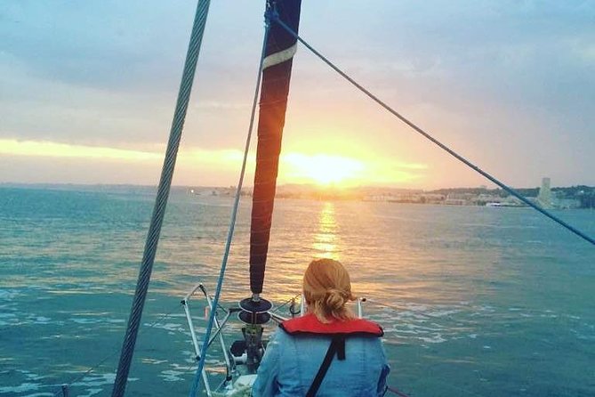 Sunset Sailing Tour On The Tagus River - Belém Tower and the Monument to the Discoveries from the water