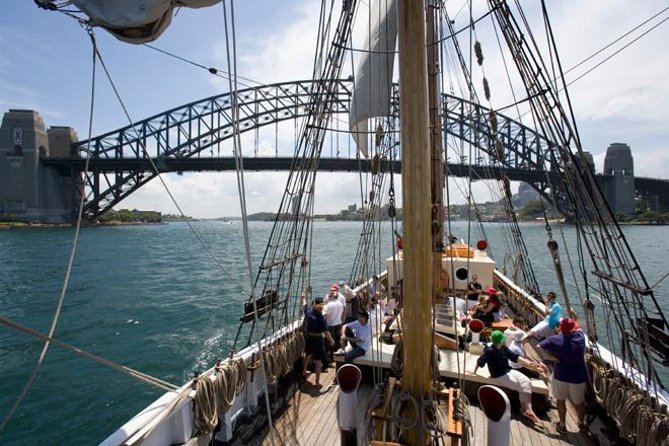 Sydney Harbour Tall Ship Afternoon Discovery Cruise - Starting at Campbells Cove in The Rocks