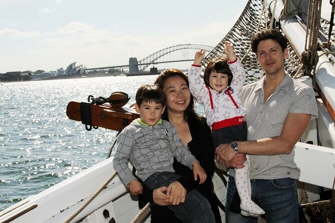 Sydney Harbour Tall Ship Afternoon Discovery Cruise - The optional mast climb and deck experience