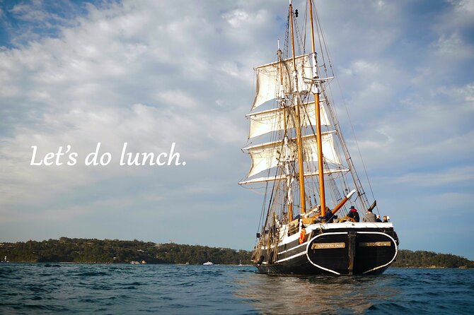 Sydney Harbour: Tall Ship Lunch Cruise - Setting sail beneath the Harbour Bridge