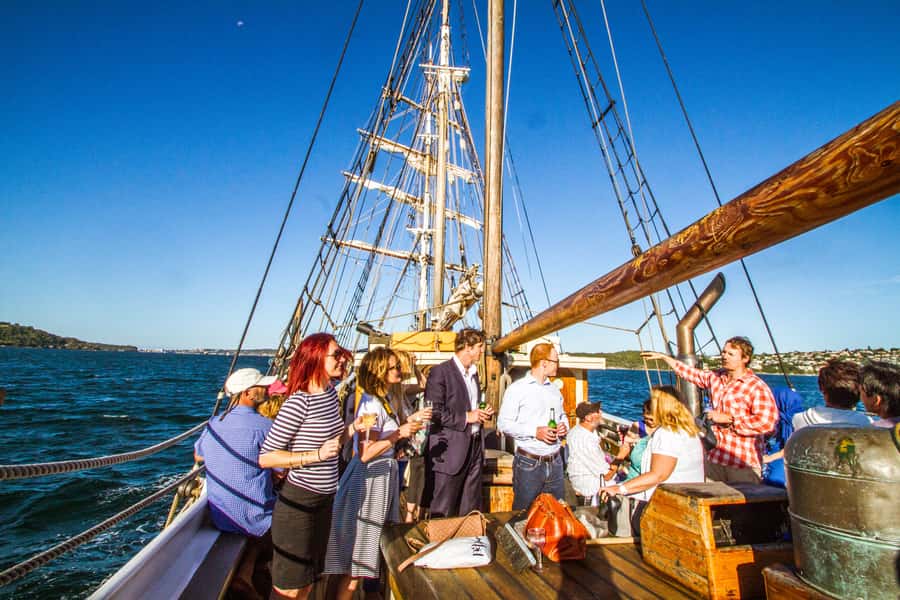 Sydney: Tall Ship Harbour Twilight Dinner Cruise - How much value do you get for $77?