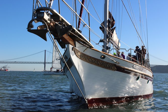 Tagus River - Private Tour on Vintage Sailboat - The 25th of April Bridge and Cristo Rei