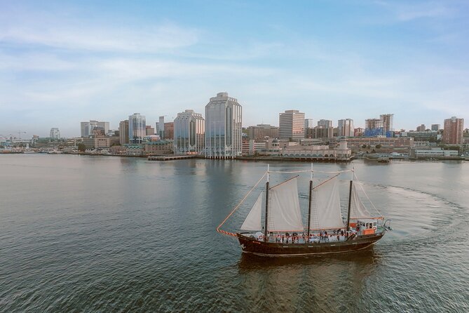 Tall Ship Silva Sailing Cruise Ft. a Live Musician - Georges Island and the wider harbor route