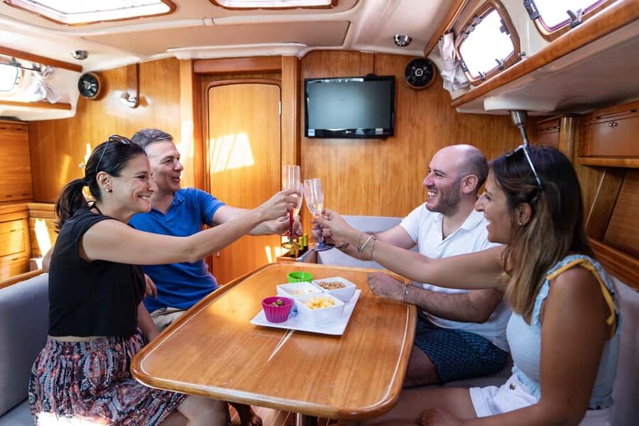 Taormina: Sailing boat tour with aperitif included - Setting Out From Giardini Naxos