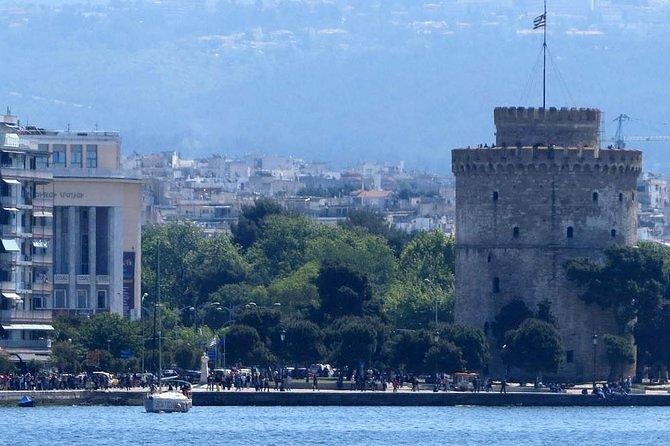 Thessaloniki Port waterfront Sailing boat tour - Thessaloniki Concert Hall from the water