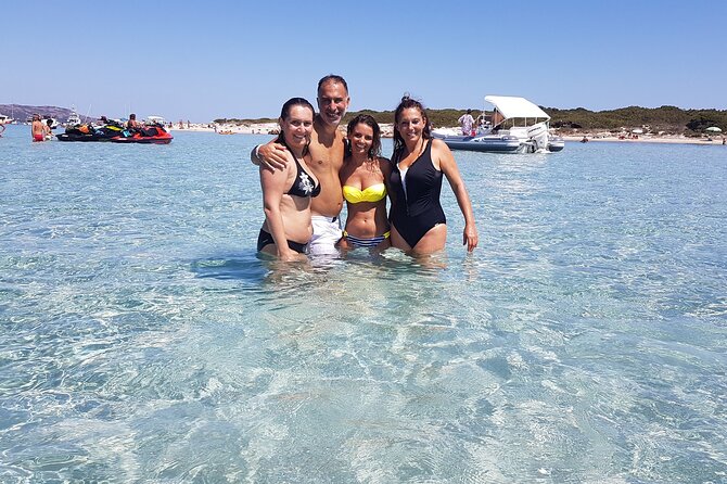 Tour Sailboat 15 mt. BOARDING FROM LA MADDALENA islands Archipelago - Cala Santa Maria and the final beach stop