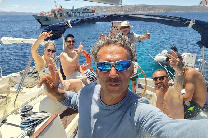 Tour to the islands of the La Maddalena Archipelago by sailing boat - Who Will Enjoy This Sailing Day Most?