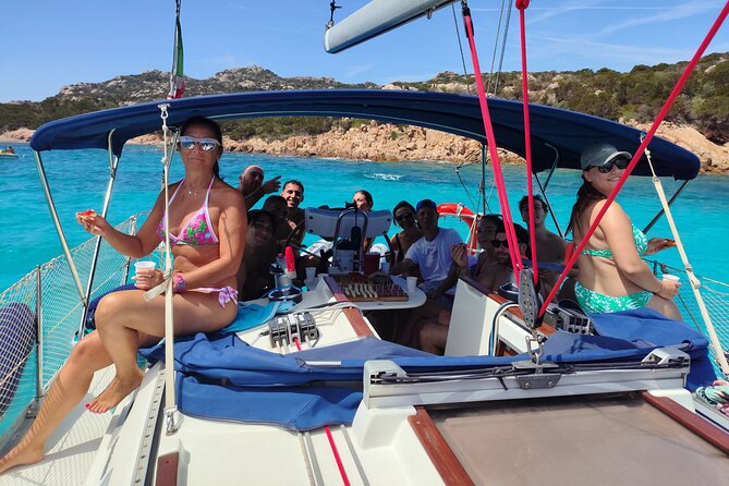 Tour to the islands of the La Maddalena Archipelago by sailing boat - Swimming, Snorkeling, and the Paddle Board
