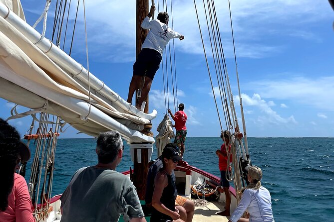 Traditional Sailing Adventure to Anguilla's Prickly Pear Cays - Crew service and the small-group feel