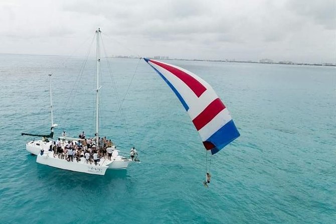 Trimaran La Lupita,Sail Away to Isla Mujeres from Cancun - Starting at Cancun Bay Resort at 10 a.m.