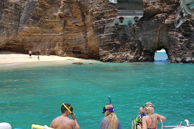 Tropical Catamaran Snorkeling & Sailing - Little Bay provides an easy first swim