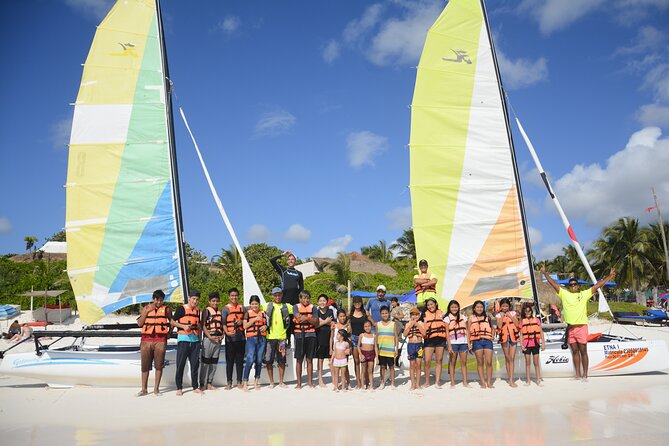 Tulum: Snorkeling and Private Sailing Tour - Sailing toward Tulum’s Mayan castle