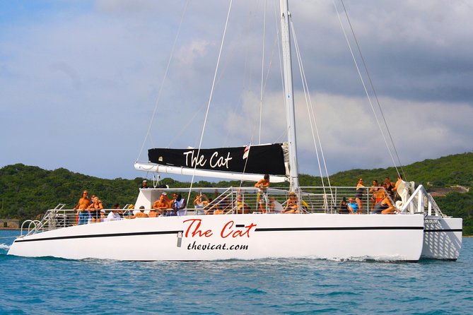 Turtle Cove Catamaran Snorkel and Sail at Little Buck Island STT - What to bring and what to expect on deck