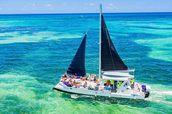 Up to 15 passengers Private Catamaran Sailing from Punta Cana - Hotel pickup and the two departure times