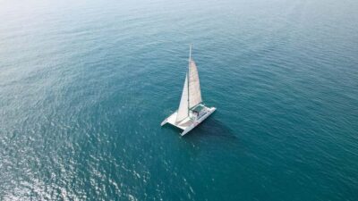 Sailing Catamaran with Swimming & Optional DJ