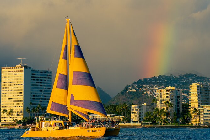 Waikiki Beach Sunset Sail - Waikiki Beach is your launch point