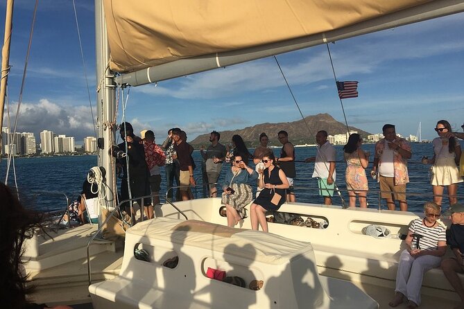 Waikiki Sunset Cocktail Sail with Open Bar - Waikiki from the water