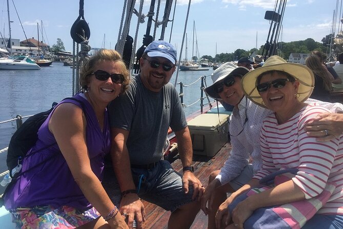 Windjammer Classic Day Sail from Camden, Maine - Deck space, seating, and comfort
